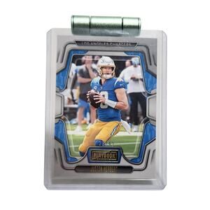 Panini Playbook Football Justin Herbert Limited Edition 28/49 2022 NM